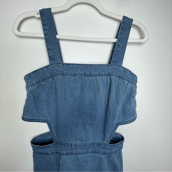 Tinseltown Denim‎ Dress Size L  Side Cutouts Boho  Cotton/Spandex/Poly Blend - Picture 5 of 10